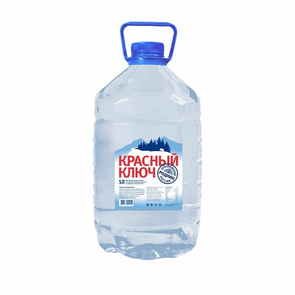 Вода питьевая Красный Ключ негазированная 5 л