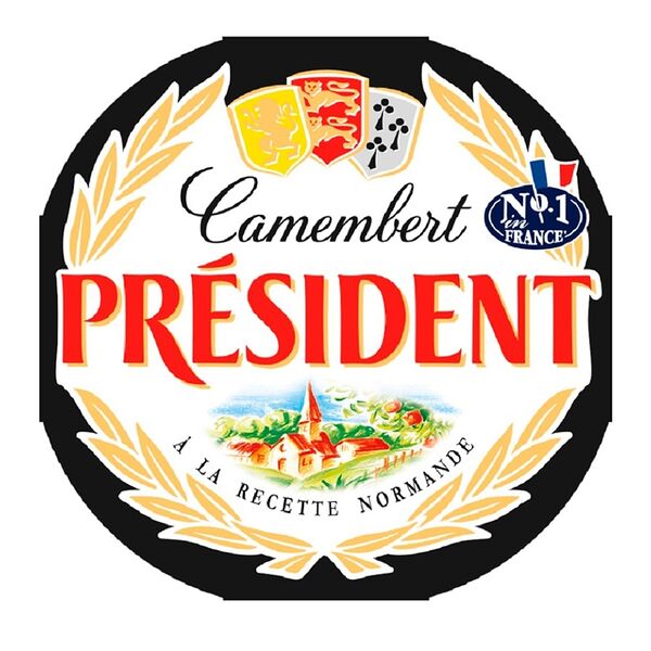 Сыр President Камамбер с белой плесенью 45% 125 г