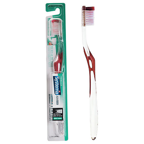 Щетка зубная Lion Dentor Systema для труднодоступных участков полости рта средней жесткости