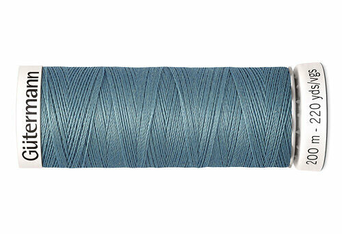 748277 Нить Sew-all для всех материалов, 200м, 100% п/э Gutermann(827 сизый)