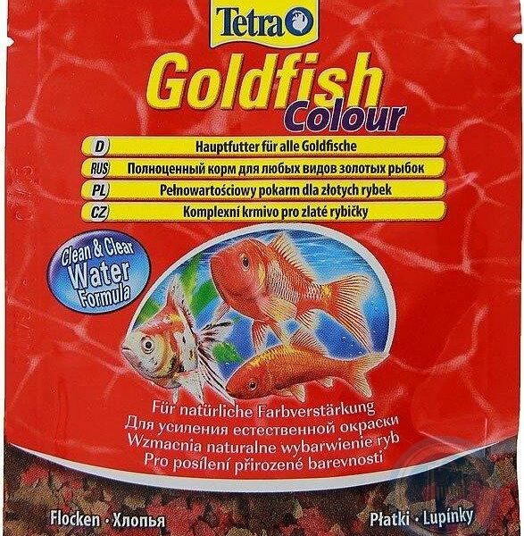 Tetra Goldfish Colour корм для всех золотых рыбок (хлопья)