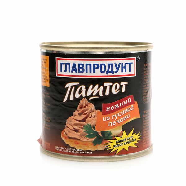 Паштет из гусиной печени ТМ Главпродукт