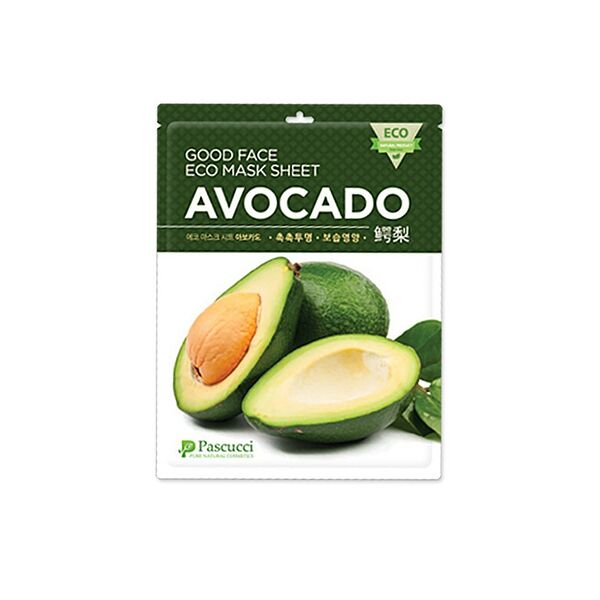 Маска для лица Pascucci с экстрактом авокадо восстанавливающая 23 мл