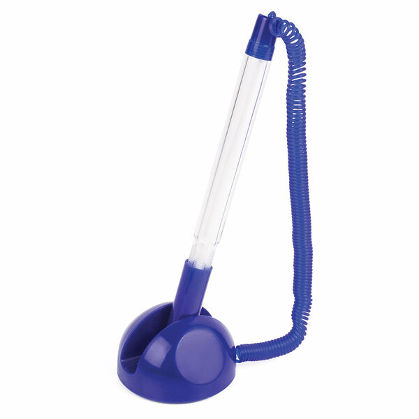 Ручка STAFF шарик.настольная на пружине синяя 1шт 140195