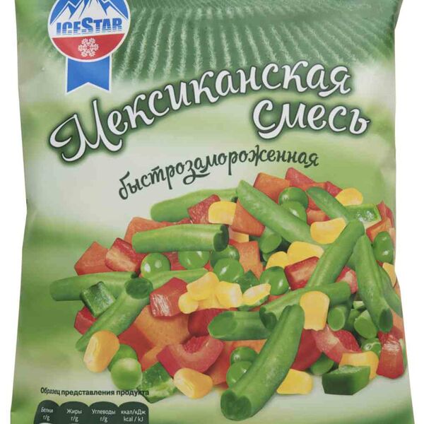 Смесь овощная быстрозамороженная Icestar Мексиканская