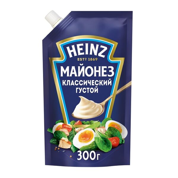 Майонез Heinz классический 67%, 300г
