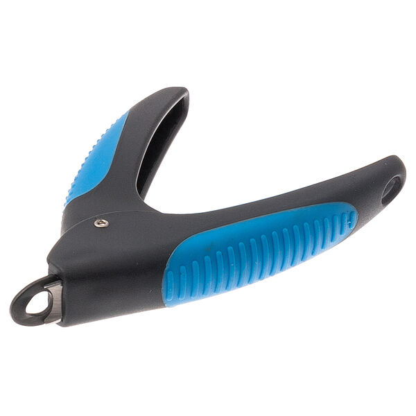 Когтерез-гильотина с малым отверстием пластиковые прорезин. ручки DeLIGHT 