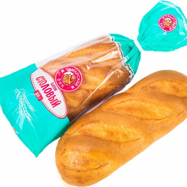 Батон СБКК Столовый подовый 300г