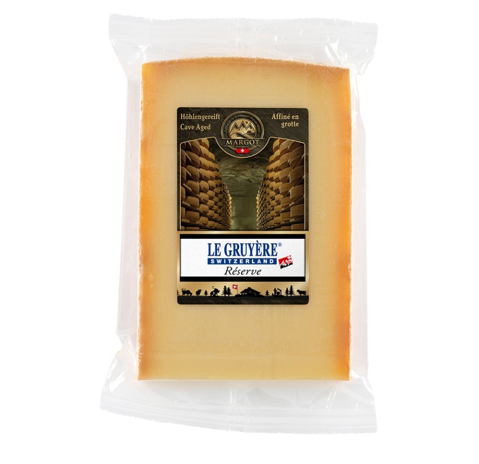 

Сыр Margot Fromages Грюйер резервный 45% 200 г