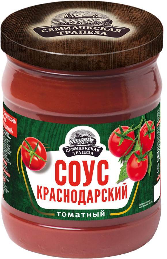 

Соус Семилукская трапеза Краснодарский томатный 500 г