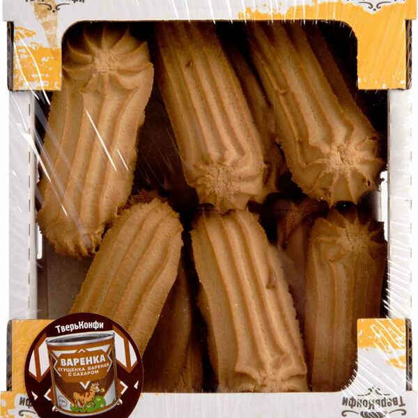 Печенье сдобное ТверьКонфи Палочка-сэндвич со вкусом Варёная сгущёнка