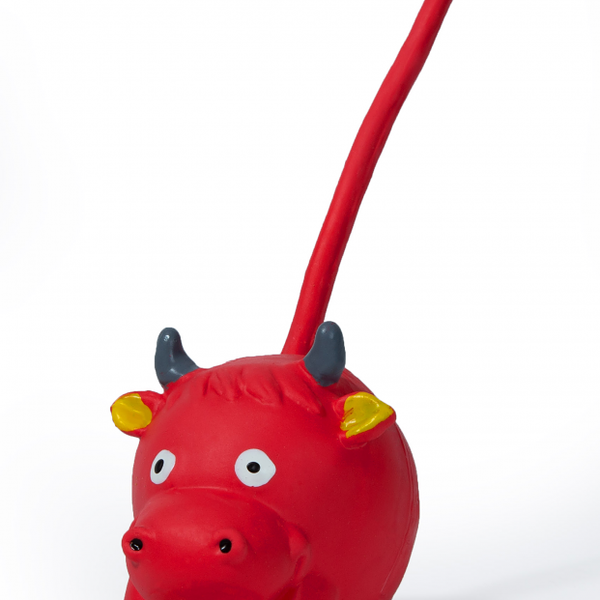 Игрушка для собак Бычок-с хвостиком 8 см