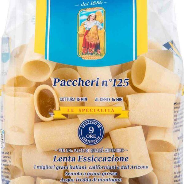 Макаронные изделия De Cecco № 125 из твердых сортов пшеницы Паккери