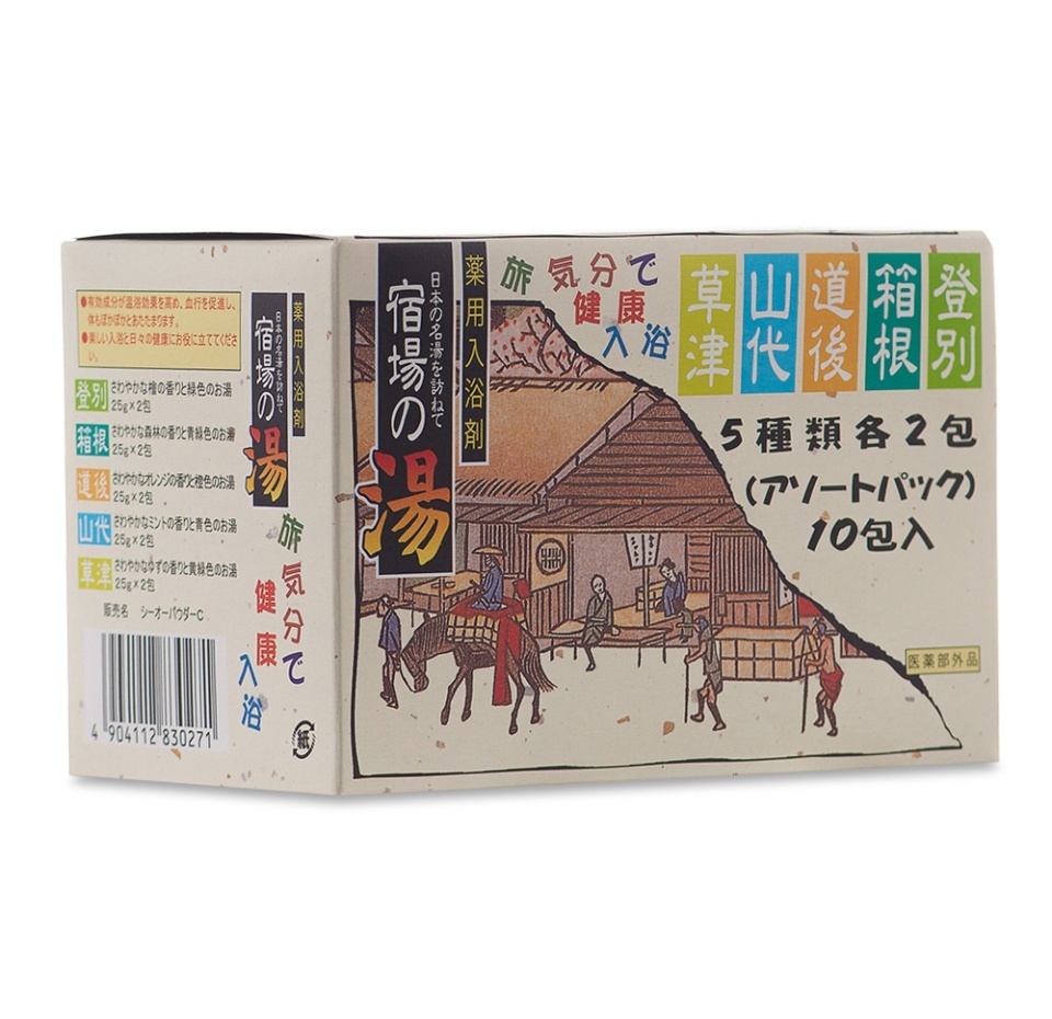 

Соль для ванн, ND, 5 ароматов по 2 шт.