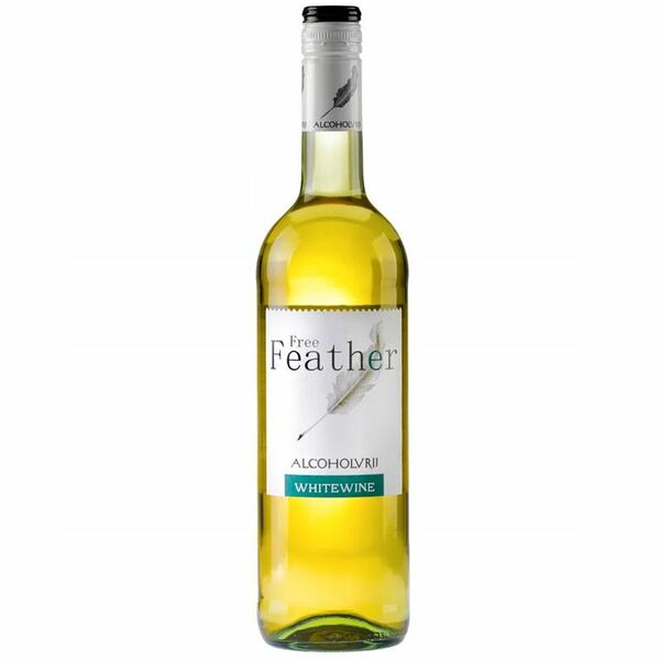 Вино безалкогольное Free Feather Шардоне белое полусладкое, 750мл