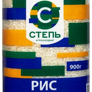 Рис шлифованный Степь круглозерный