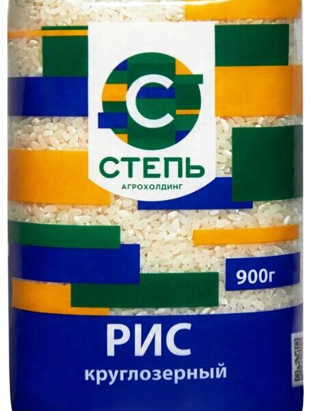 Рис шлифованный Степь круглозерный