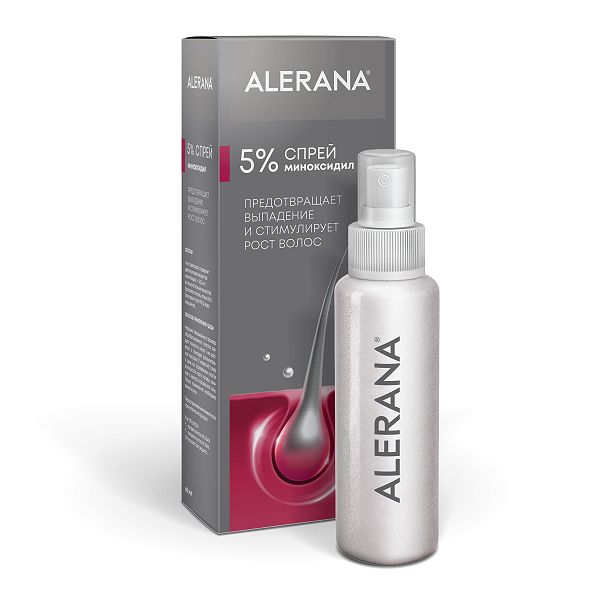 Алерана спрей 5% 60 мл