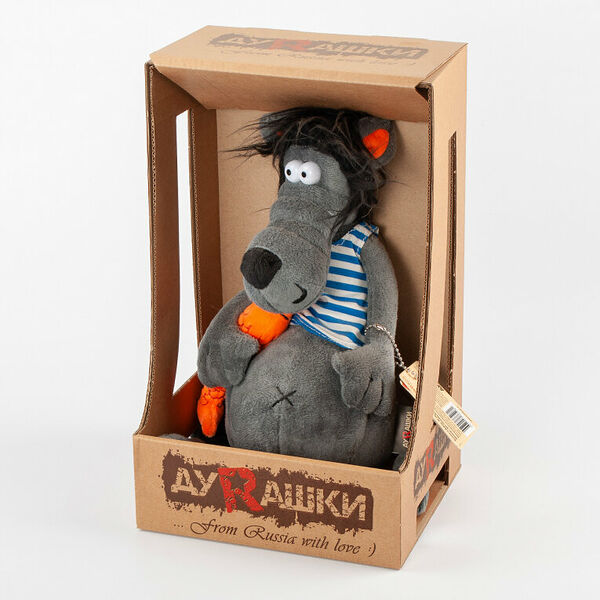 Мягкая игрушка «Волчок и вобла»