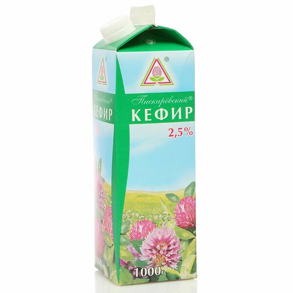 Кефир 2,5% Пискаревский молочный завод