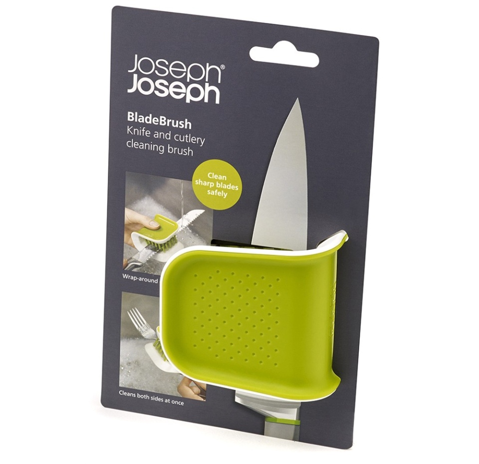 

Щетка для столовых приборов и ножей, цвет зеленый "Joseph Joseph BladeBrush"