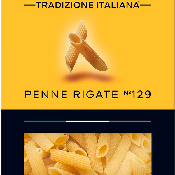 Макароны PASTERONI Penne rigate №129 группа А, 400г