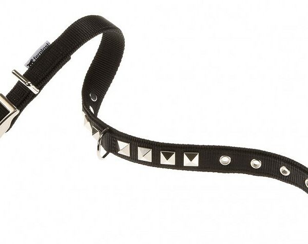 Ferplast ошейник нейлоновый Dual CF15/35 PL 27-35*15 мм, Черный