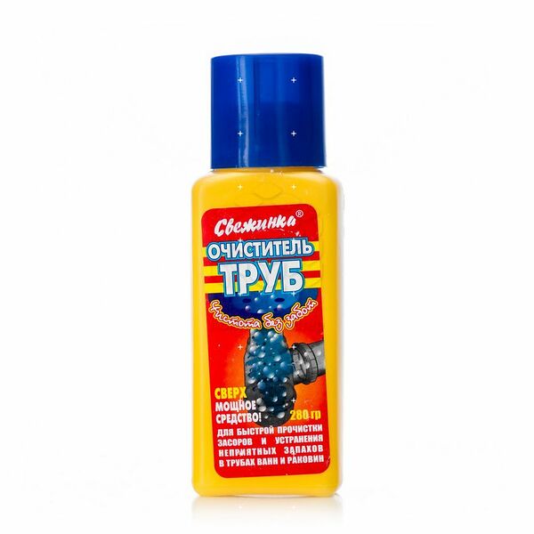 Средство от засоров Свежинка для труб, 280 гр