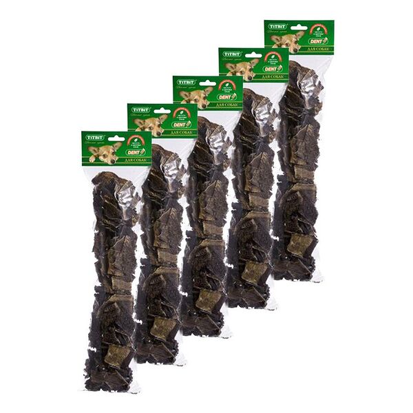 Лакомство для собак TITBIT Хрустики из рубца говяжьего XXL