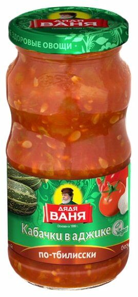 Кабачки по-тбилисски Дядя Ваня в аджике