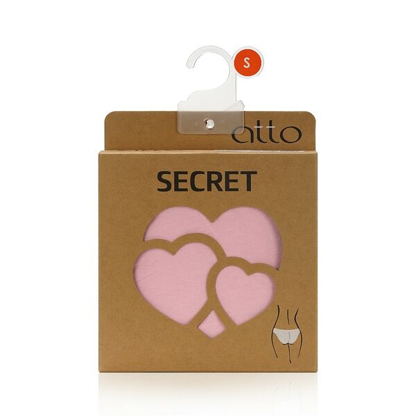 Женские трусы - слипы Atto Secret , Розовый , S