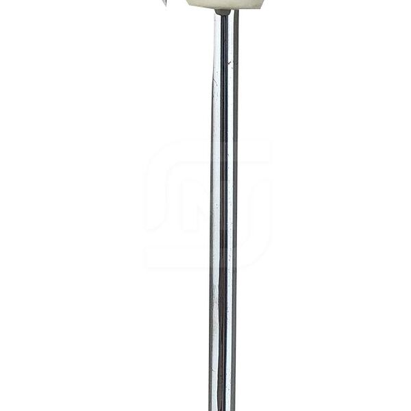 Половник из нержавеющей стали с пластиковой ручкой