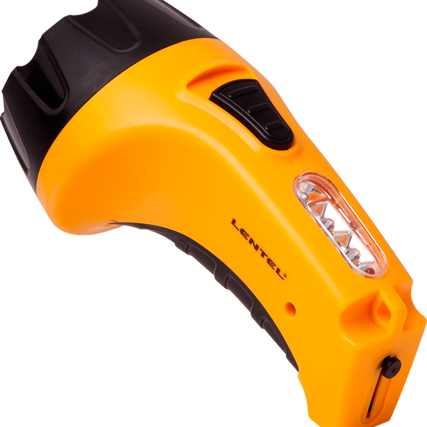 Фонарь светодиодный LENTEL GL01, 7+3 светодиода, аккумуляторный
