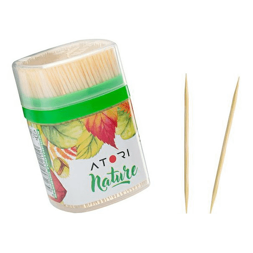 Зубочистки бамбуковые Atori Nature 500 шт