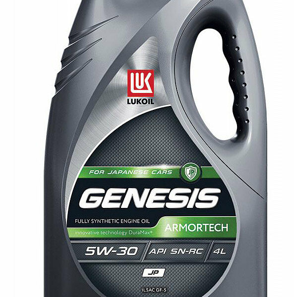 Масло моторное Genesis Armortech (Дженезис Армотеч) JP 5W-30 синтетическое ТМ Лукойл 4 л