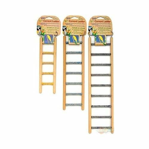 PENN-PLAX Лесенка для птиц 9 ступеней цемент 10х39 см