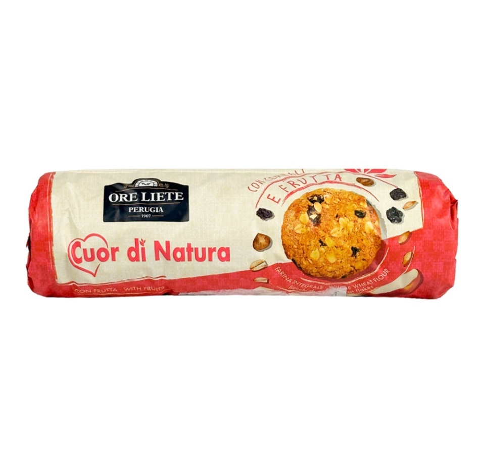 

Печенье Ore Liete злаковое с фруктами 250 г