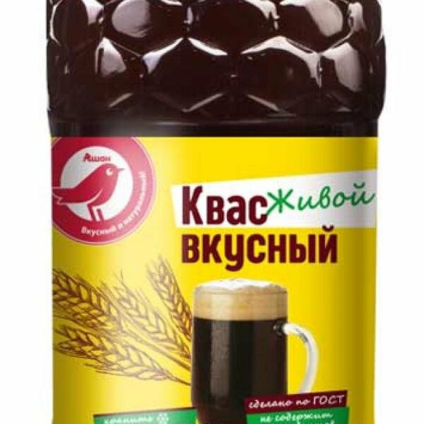 Квас живой АШАН Красная птица Вкусный