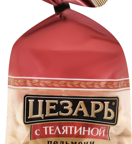 Пельмени Цезарь с телятиной