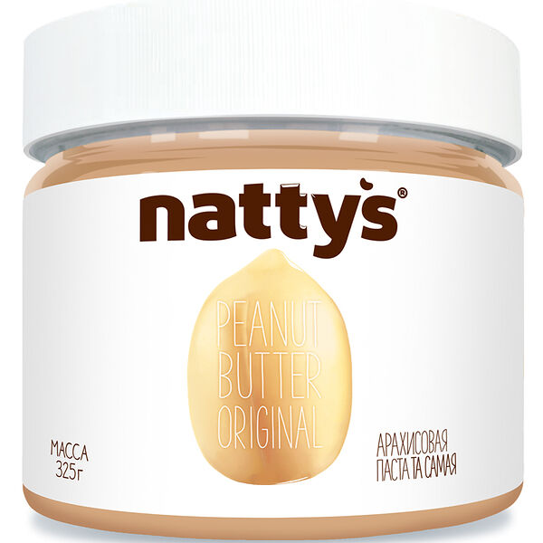 Паста арахисовая Nattys Original