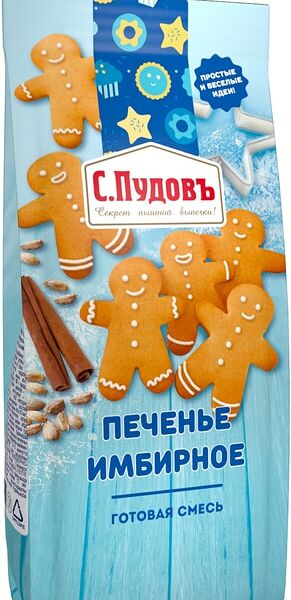 Смесь для выпечки С.Пудовъ Имбирное печенье 400г