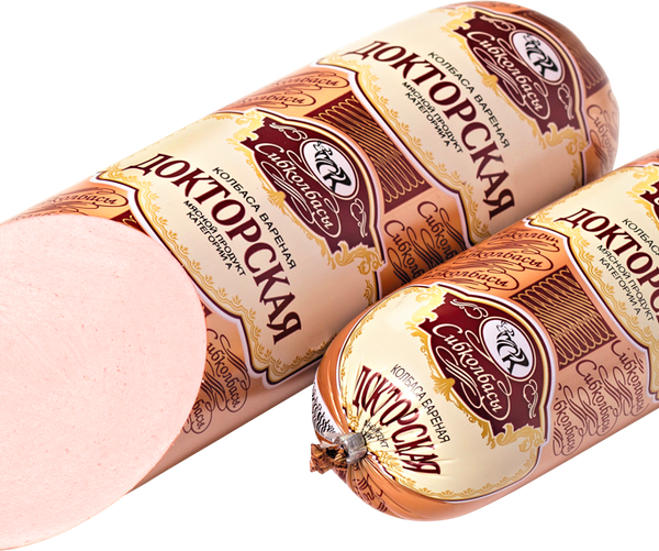 Колбаса вареная Сибирские колбасы Докторская