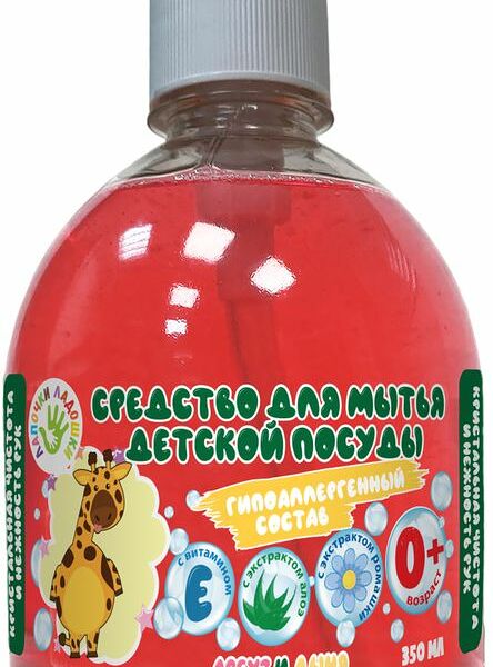 Средство Лапочки-Ладошки для мытья детской посуды 350мл