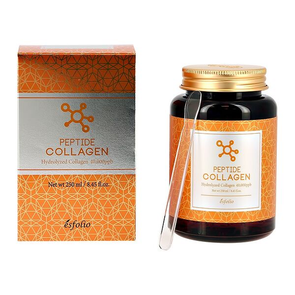 Сыворотка для лица `ESFOLIO` с коллагеном и пептидами (разглаживающая) 250 мл
