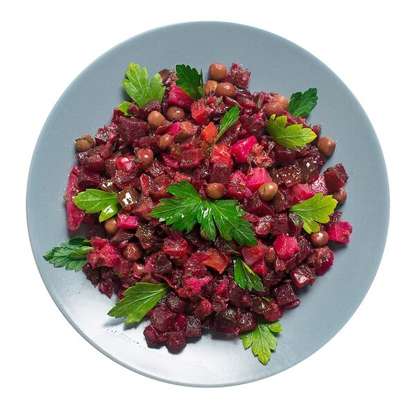 Винегрет с ароматным подсолнечным маслом