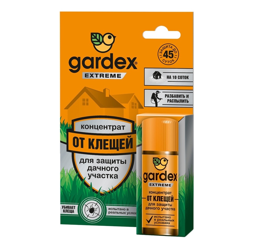 

Концентрат Gardex Extreme для защиты дачного участка от клещей 50 мл