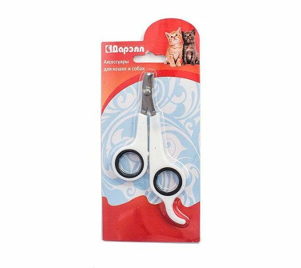 Ножницы-когтерезы Дарэлл с упором и резиновым кольцом