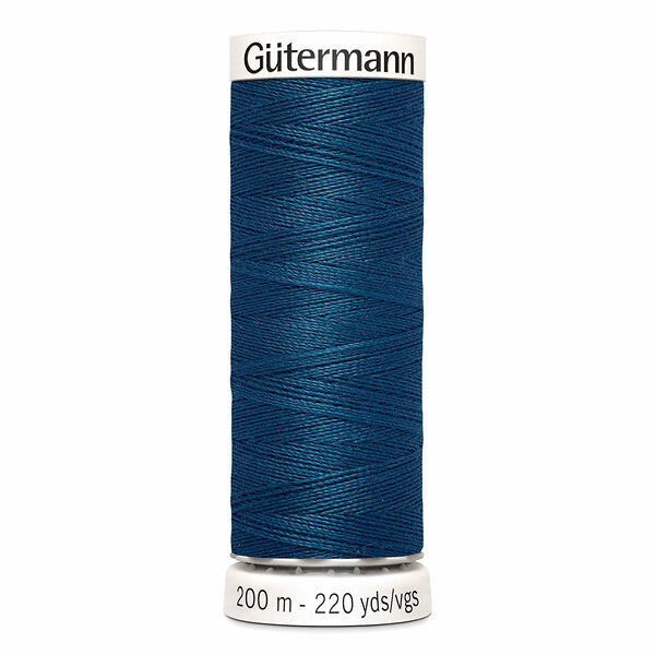 748277 Нить Sew-all для всех материалов, 200м, 100% п/э Gutermann(904 т.морская волна)