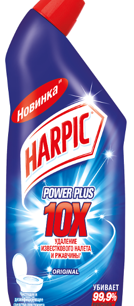 Средство дезинфицирующее для туалета Power Plus Original, Harpic