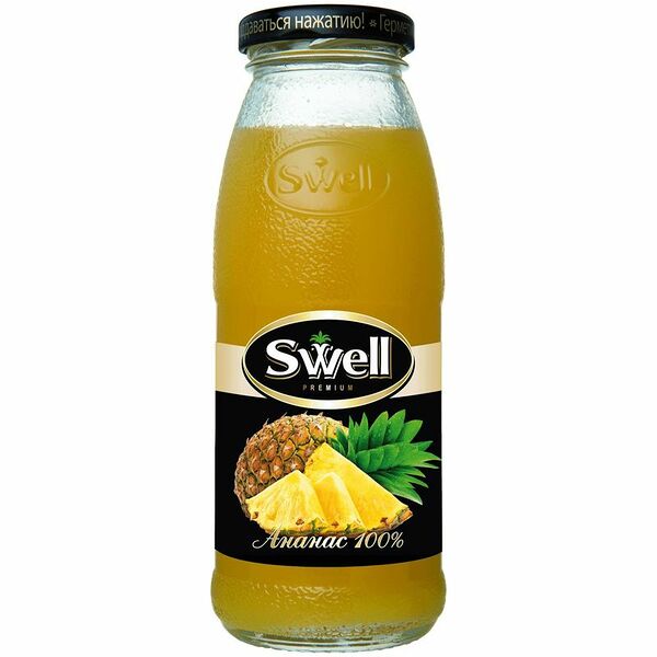 Сок Swell ананасовый с мякотью восстановленный